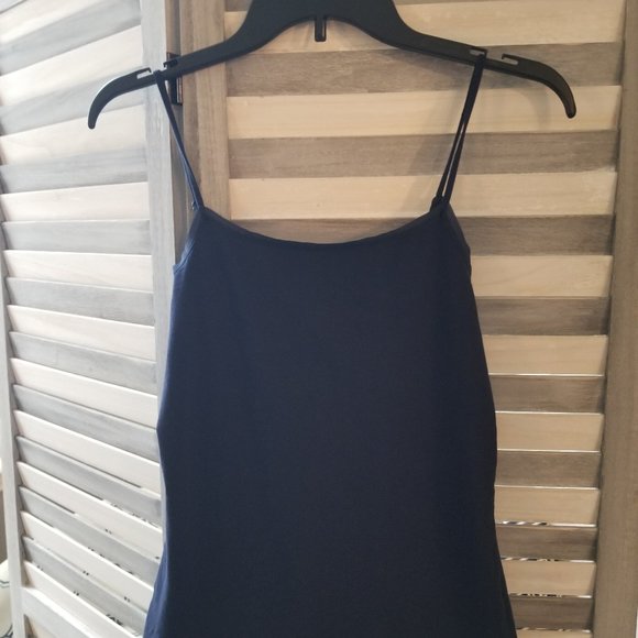 Ann Taylor Factory Cami Navy Small - Picture 2 of 6